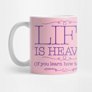 Life is Heaven-dark Mug